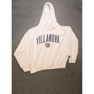 Vintage Villanova University OVB White Hoodie Men's XL College Jacket Distressed